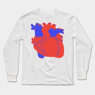 Human Heart Simple Long Sleeve T-Shirt